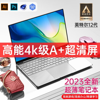 爱心东东国行【2023款英特尔可选酷睿】15.6英寸笔记本电脑轻薄本学生办公超薄便携高性能游戏本手提豆小谷英特尔11代四核+IPS屏+抗蓝光8G内存/128G超速硬盘	